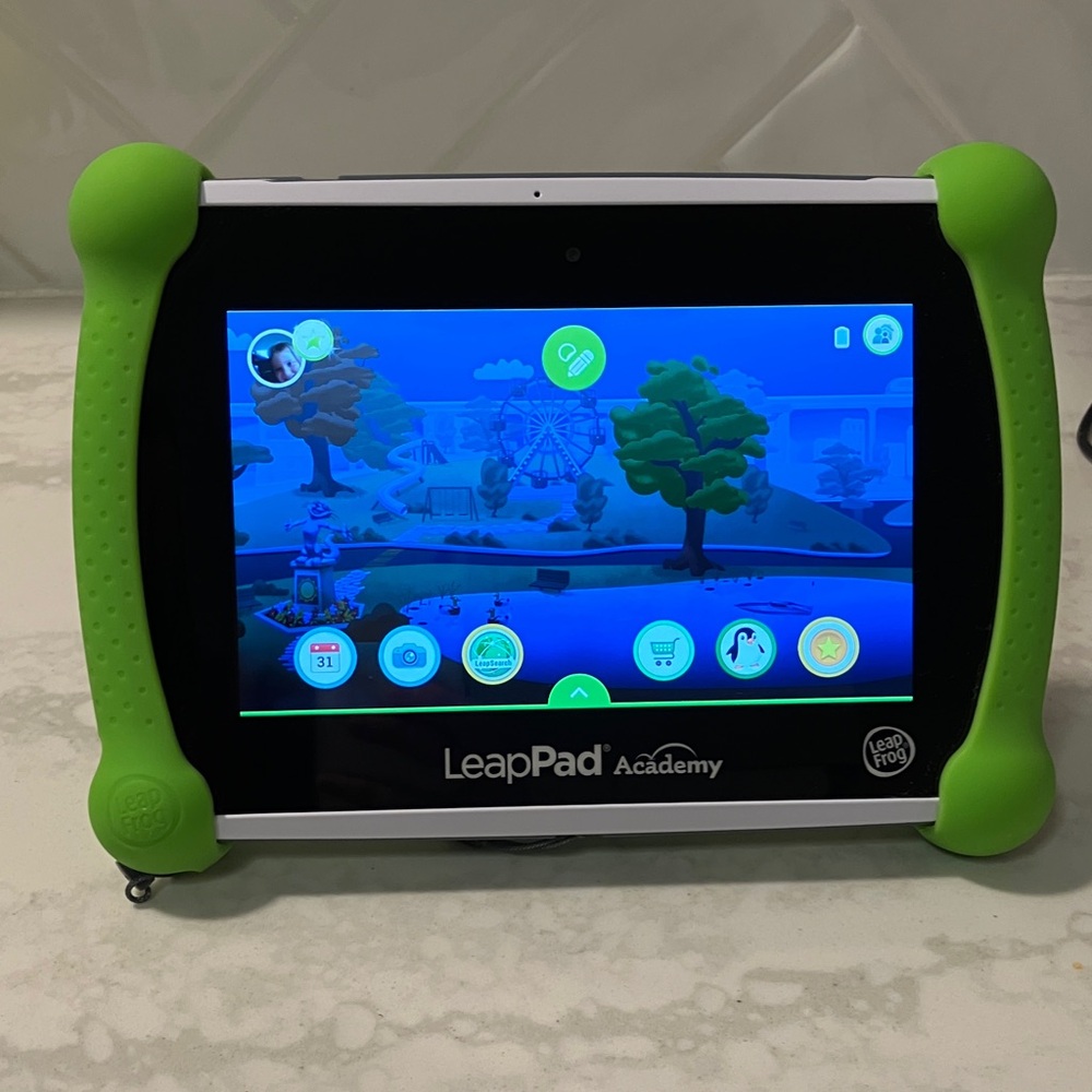 LeapFrog LeapPad Academy Kids' Green Tablet